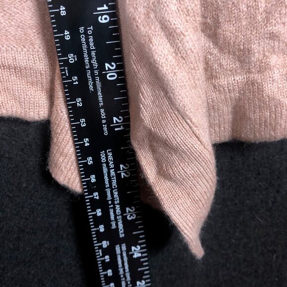 Talbots Womens Sweater Tan Cardigan Open Front Pure Merino Wool Large Petite - Picture 9 of 12